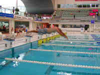 Mike makes it to Olympic swim.JPG (109928 bytes)