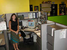 jen at work.JPG (80432 bytes)