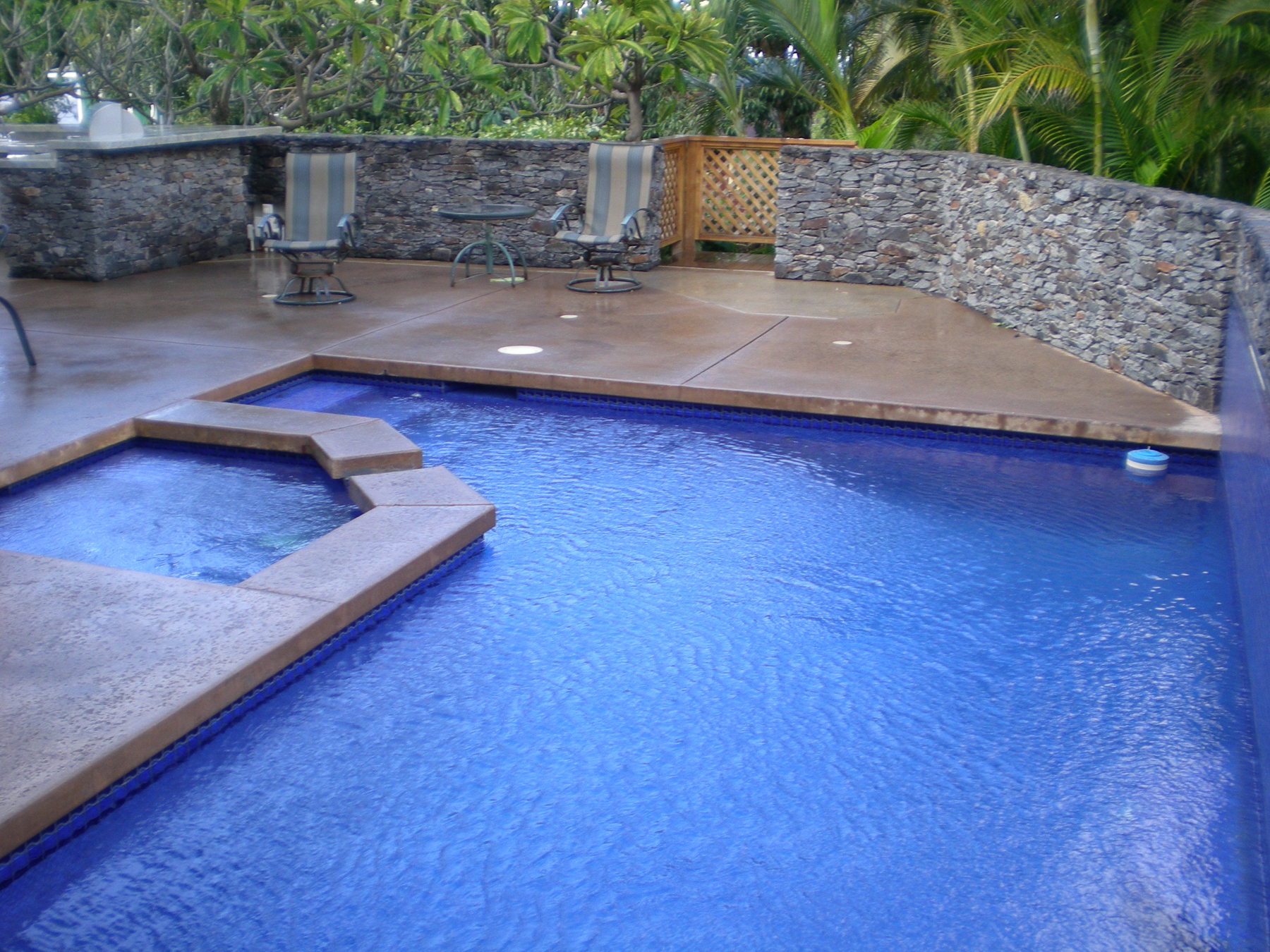 pool deck